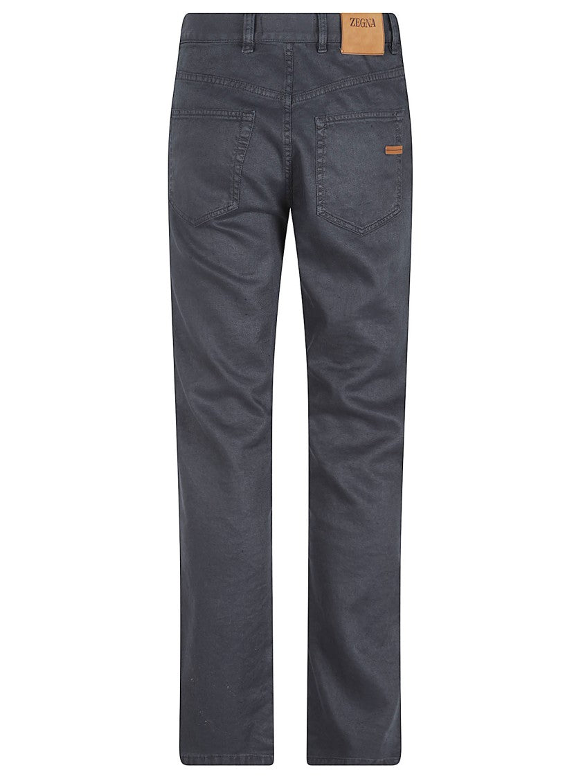 Zegna Straight-Leg Jeans With Classic Five-Pocket Design