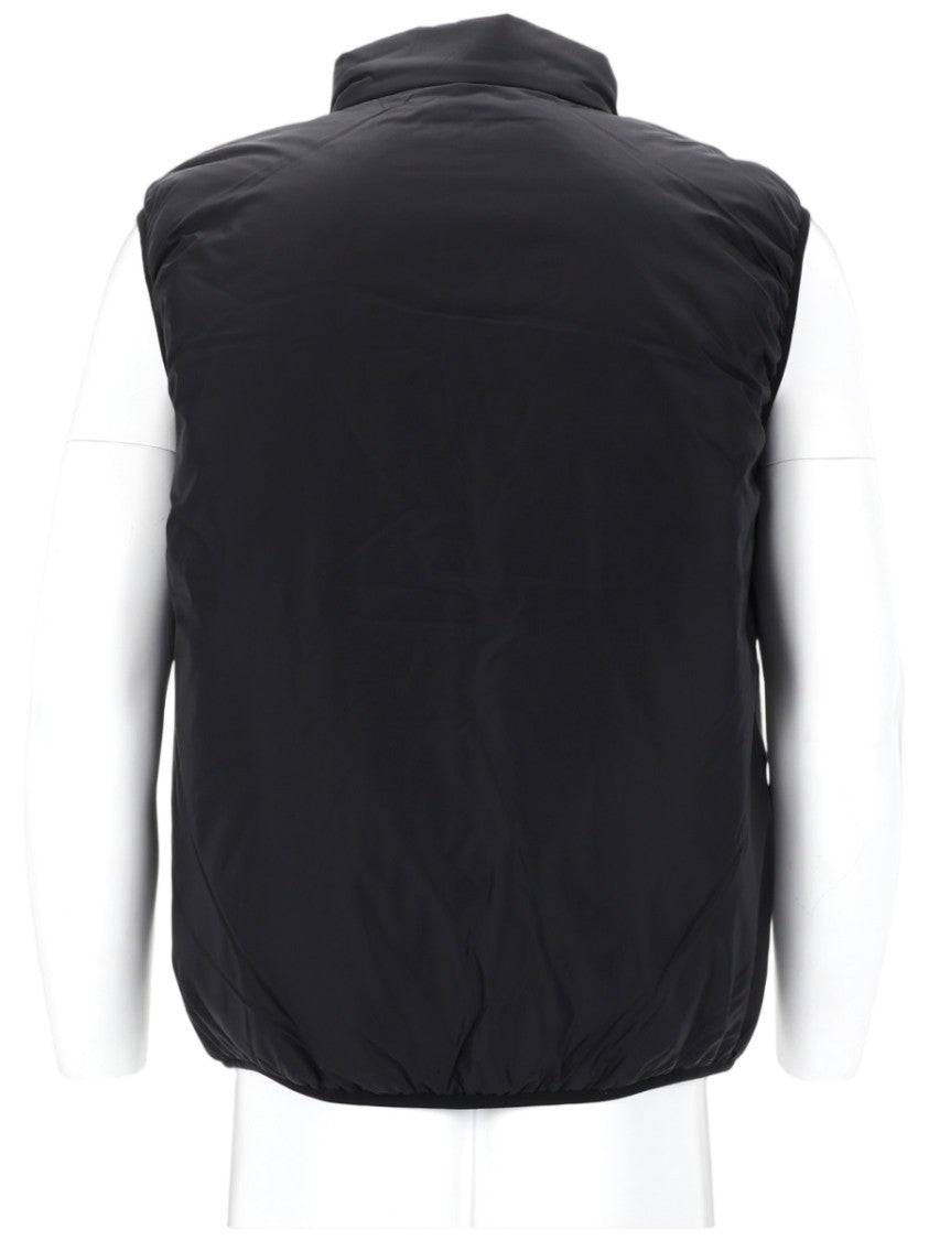 Aspesi Jil Minimalist Black Polyamide Vest