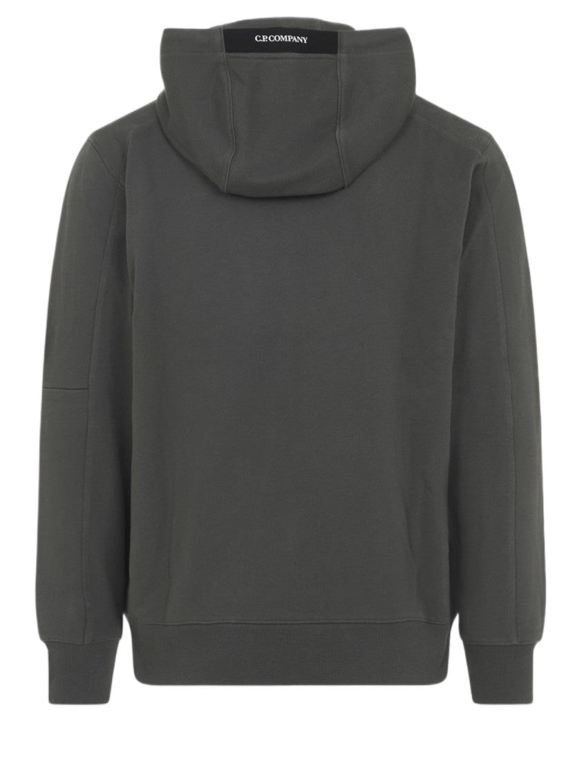 C.P. Company Cotton Blend Hoodie With Distinctive Lens Detail