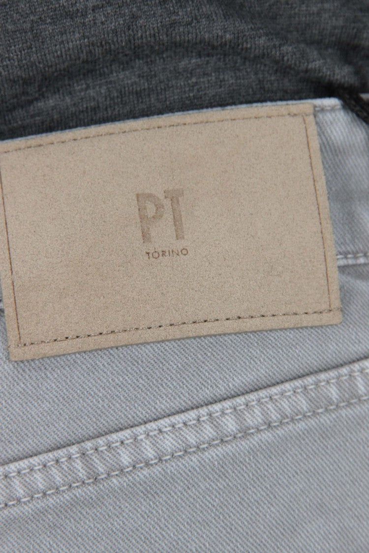 Pt Denim 5-Pocket Color Tapered Fit Jeans