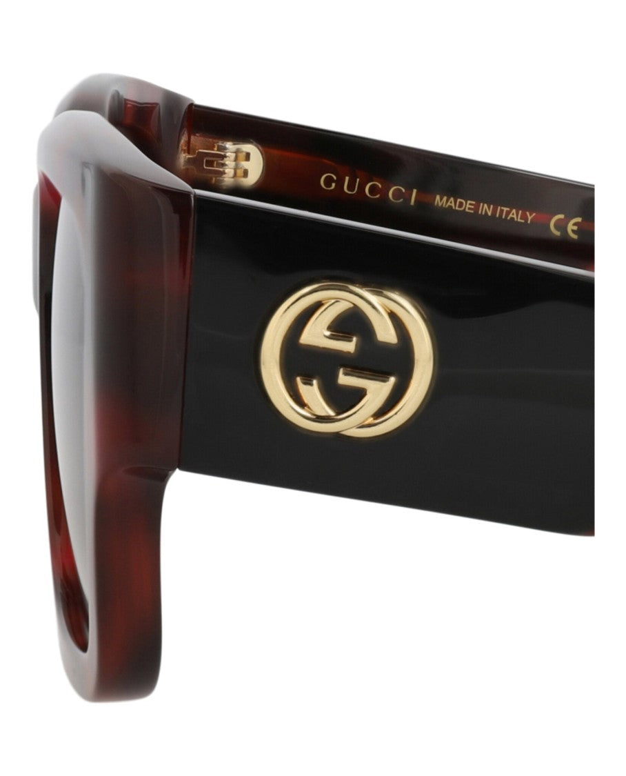 Gucci Square-Frame Recycled Acetate Sunglasses