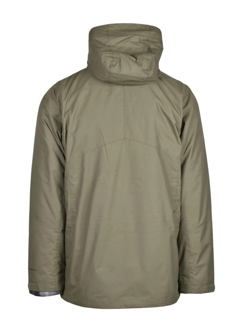 Columbia Green Bugaboo Fleece Removable Lining Nylon Coat