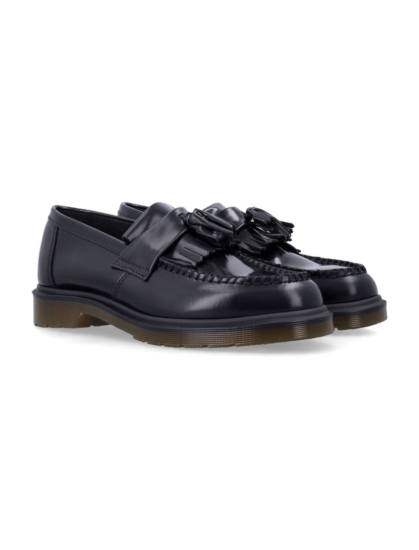 Dr. Martens Polished Leather Loafers With Tassel Detail