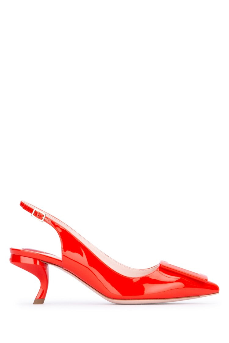 Roger Vivier Pointed Toe Slingback Shoes