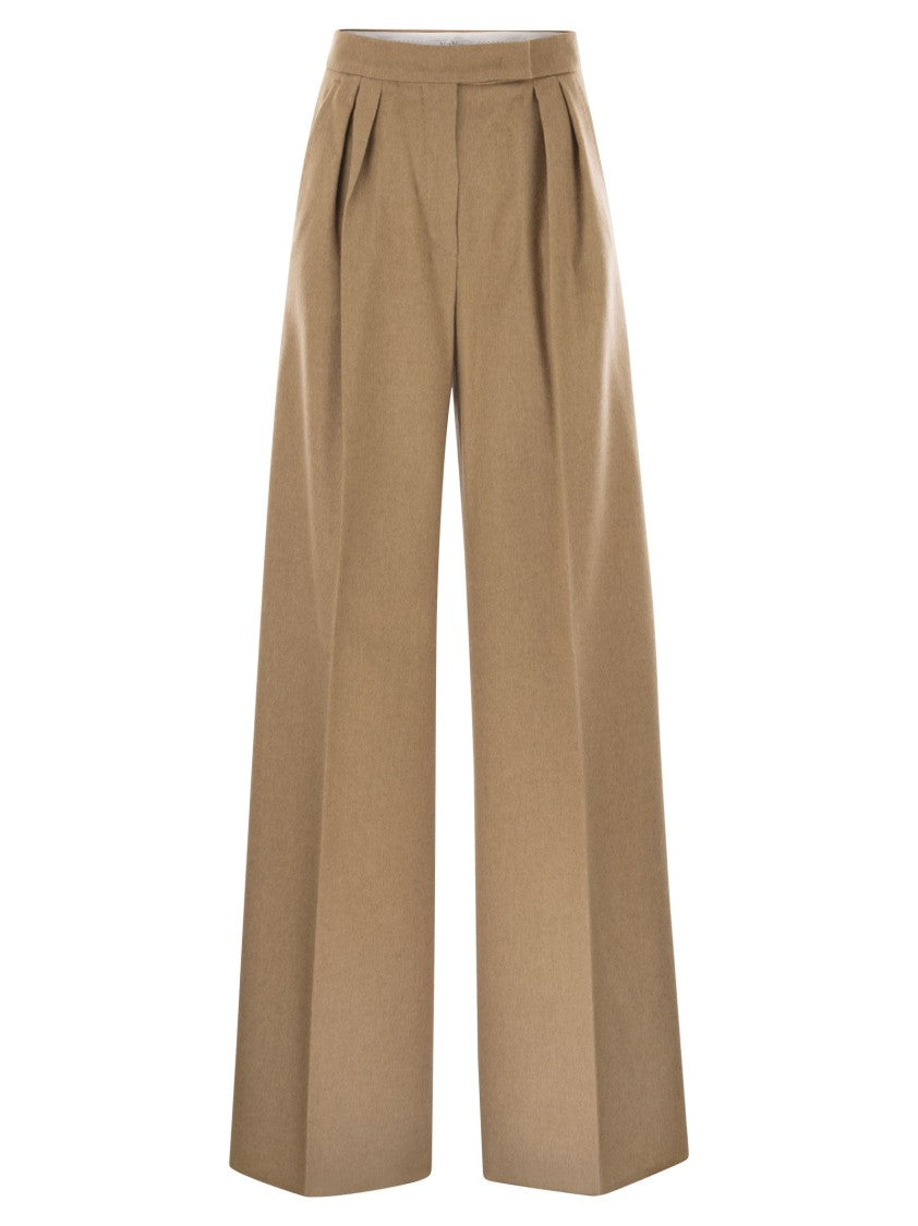 Max Mara Ori - Camel Flare Trousers