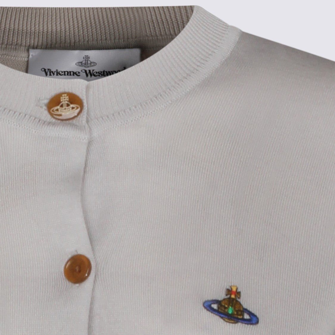 Vivienne Westwood Light Grey Wool Blend Knitwear