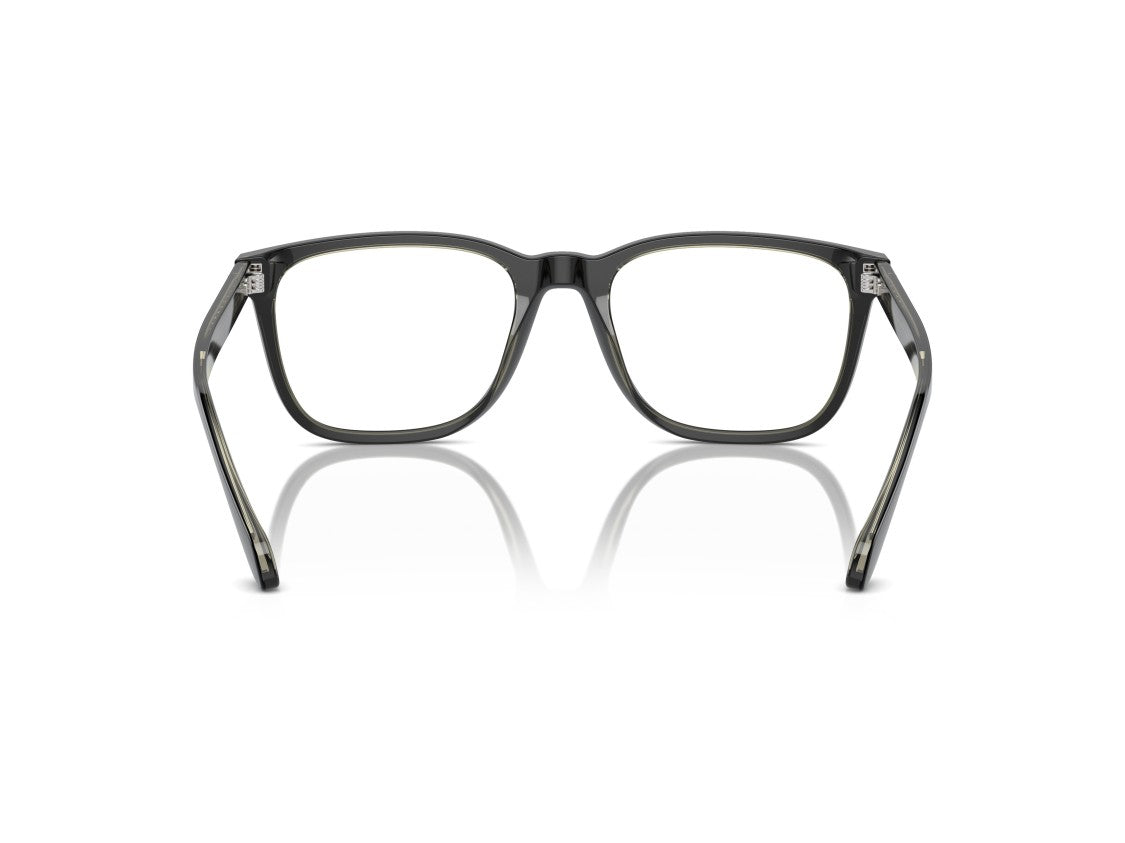 Giorgio Armani Black 0Ar7255 Glossy Acetate Square Eyeglasses