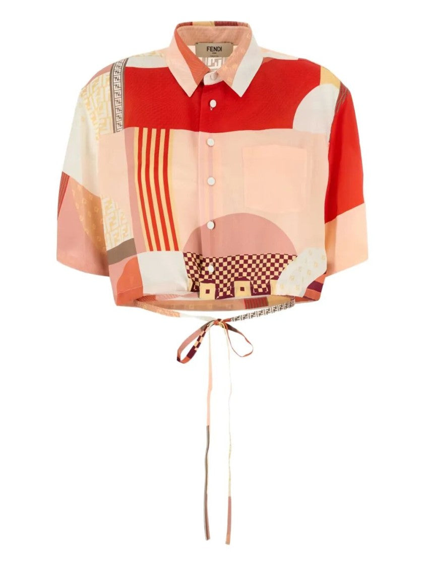 Fendi `Patchwork` Shirt