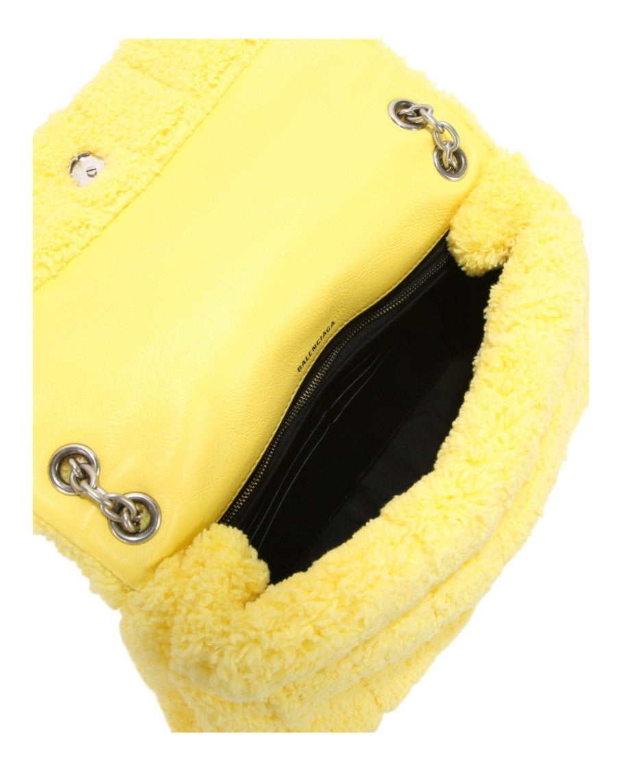 Balenciaga Monaco Mini Bag In Quilted Towel Fabric