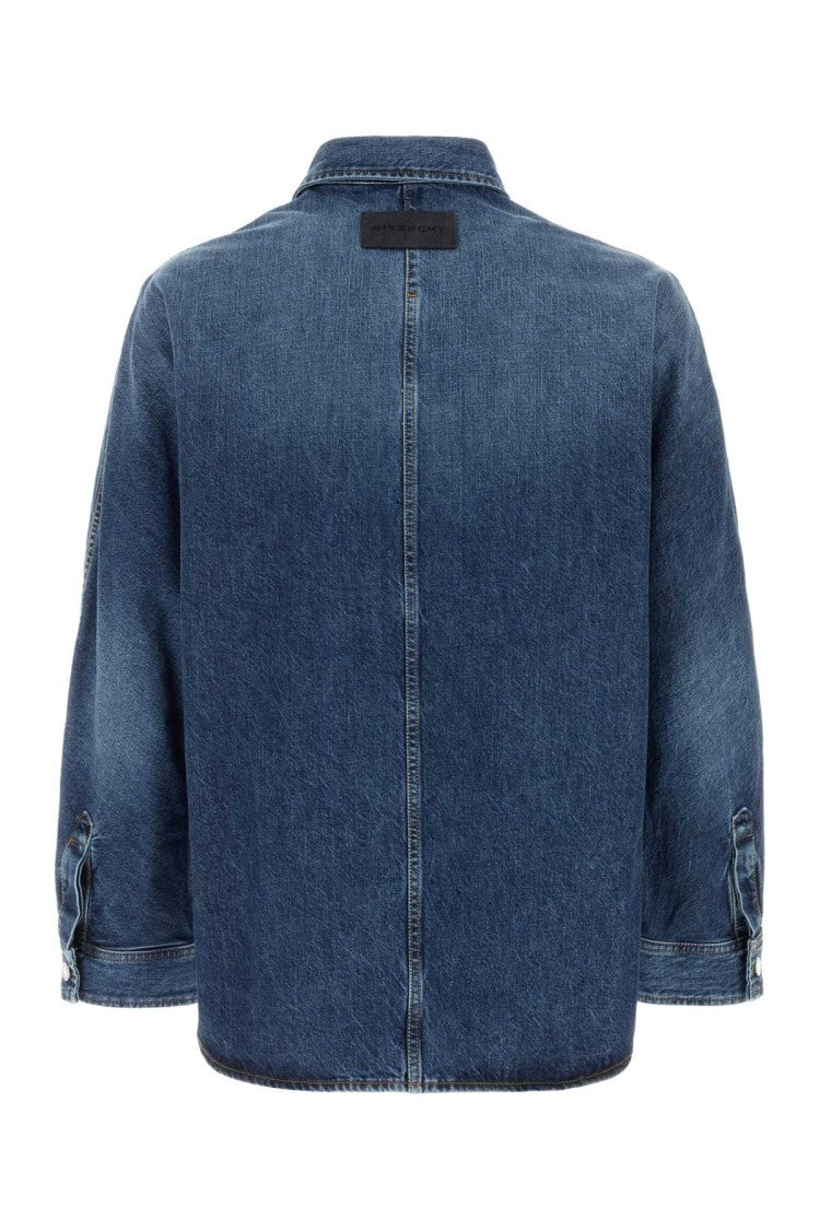 Givenchy Classic Blue Denim Shirt