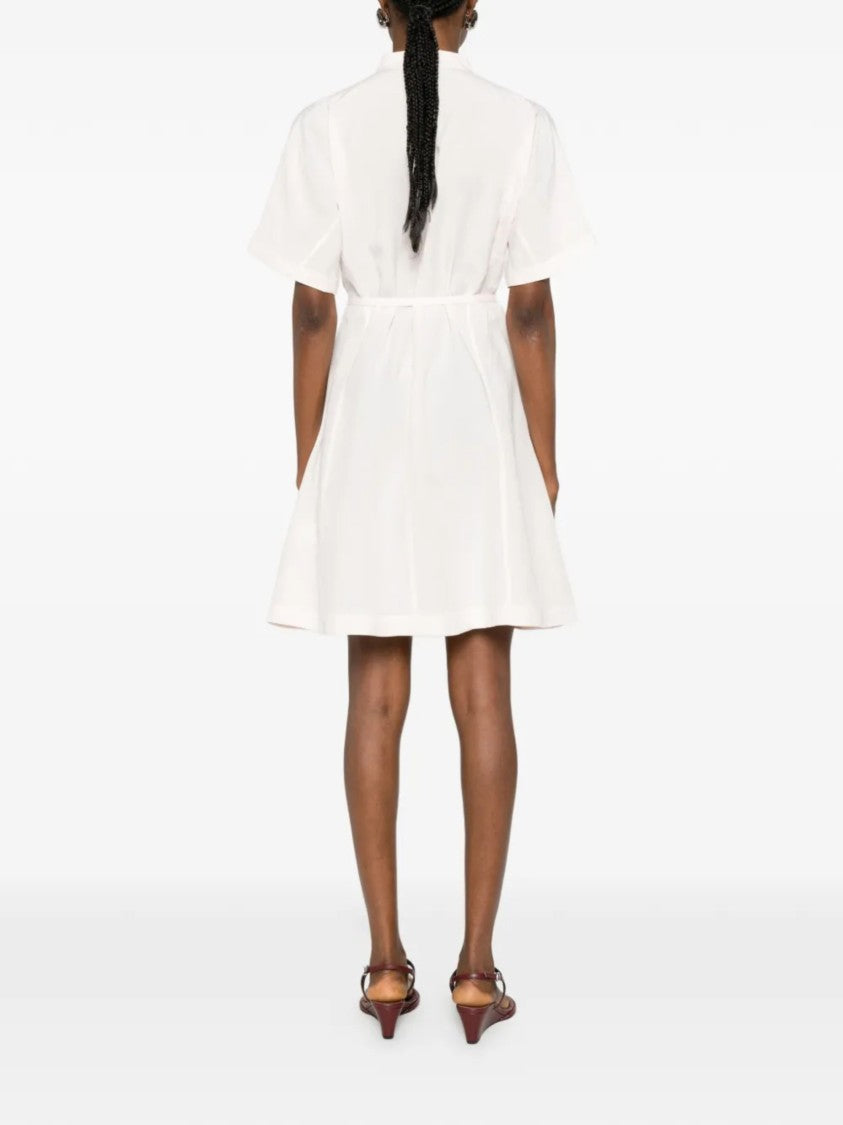 Boss Short A-Line Belted Dress
