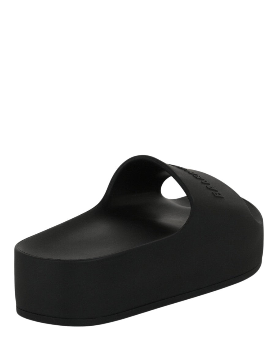 Balenciaga Chunky Logo Slide Sandals