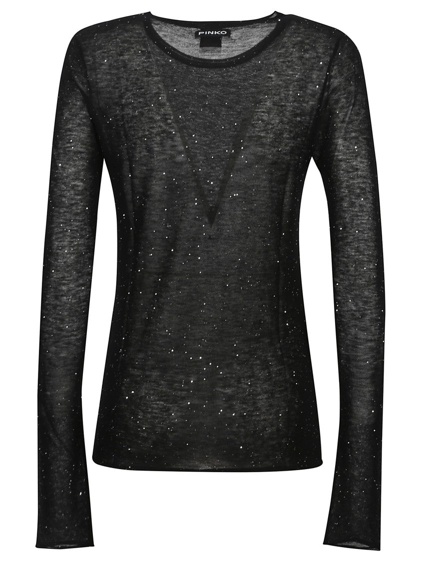 Pinko Long Sleeve Extrathin T-Shirt