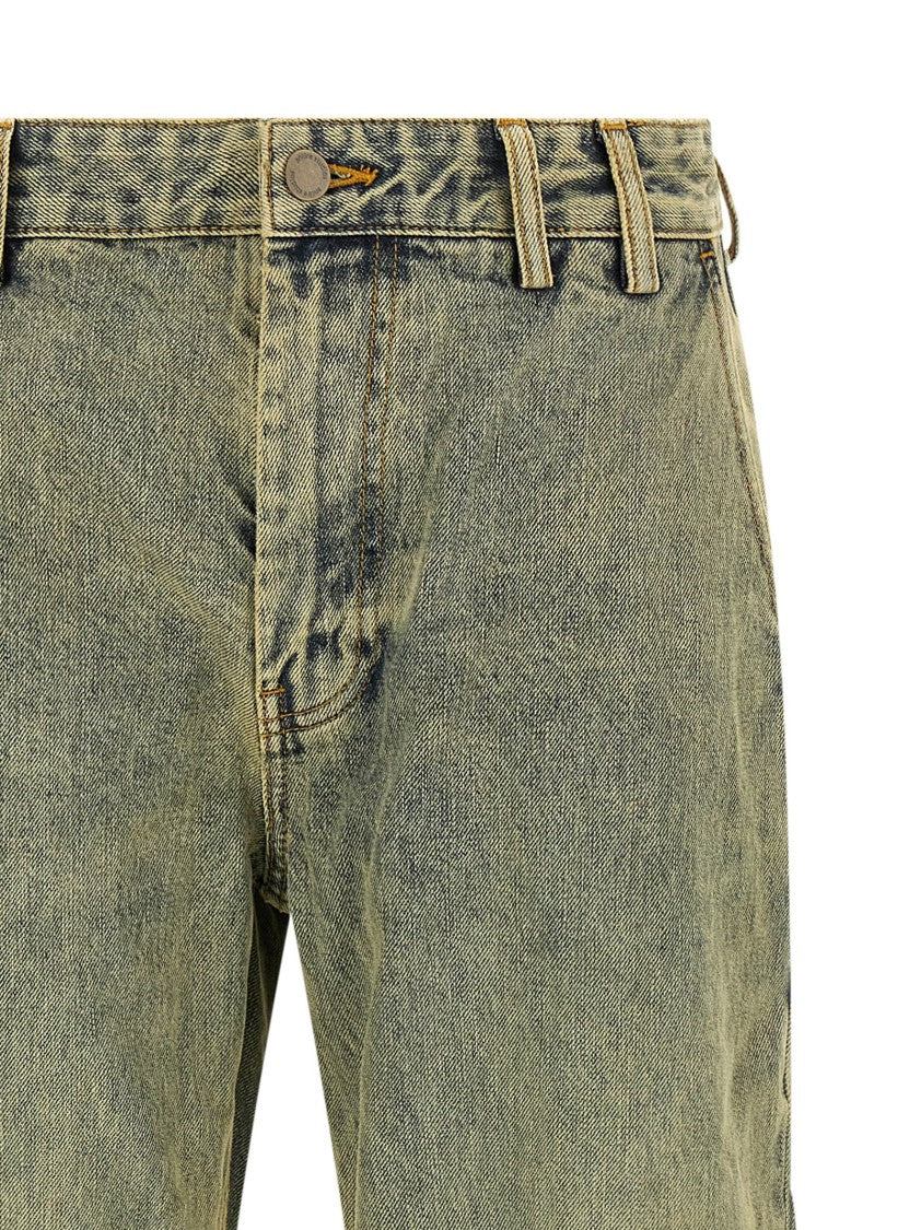 Entire Studios Cuff Surface Wave' Jeans