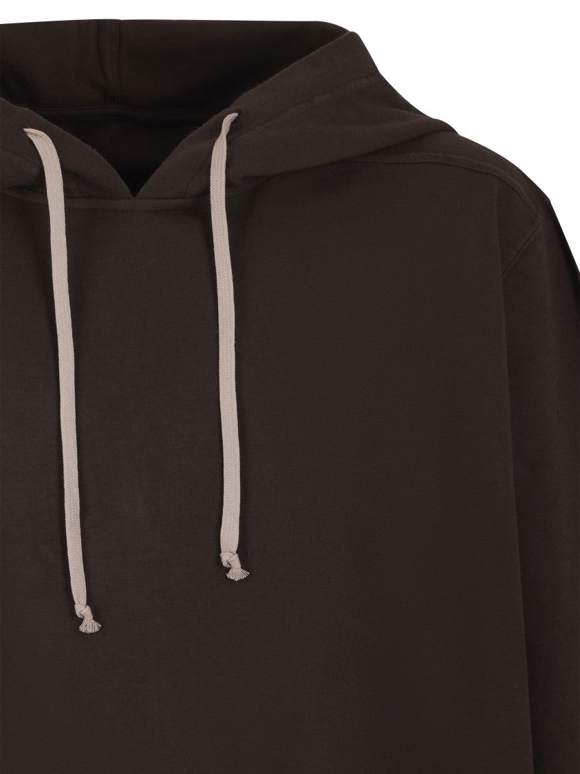 Drkshdw By Rick Owens Relaxed-Fit Hoodie With Spacious Hood Design