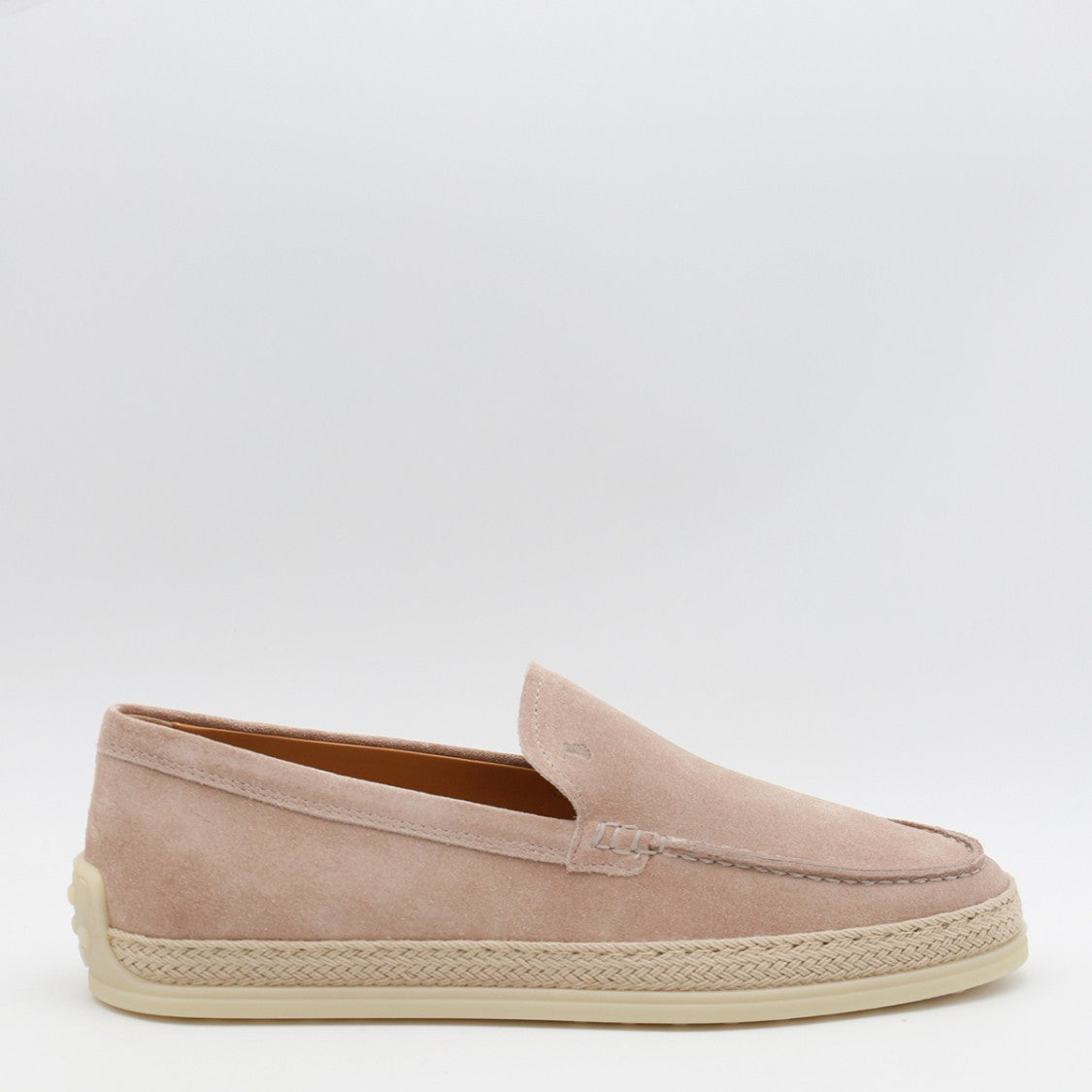 Tod's Beige Leather Loafers