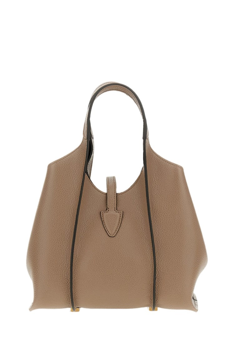 Tod's Brown T Timeless Mini Tote