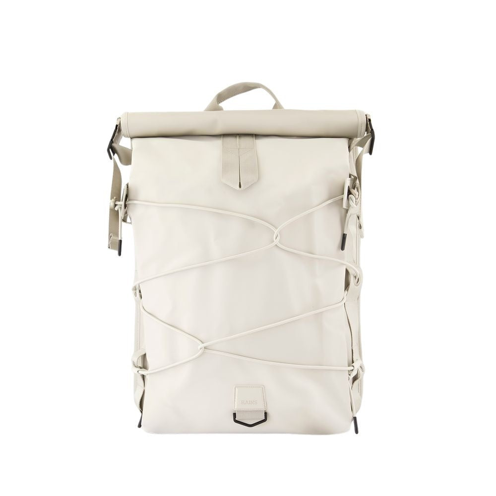 Rains Trail Cord Rolltop Backpack W3 - Synthetic - White