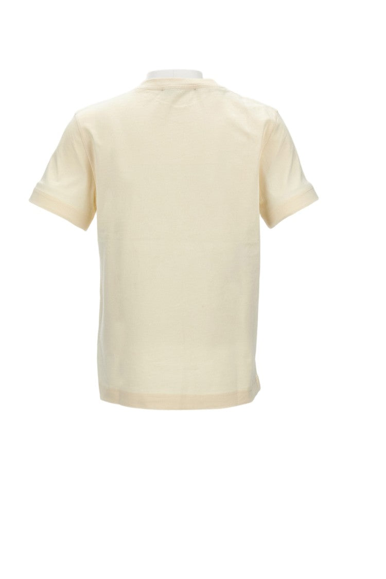 Jacquemus Short-Sleeved Cotton Jersey T-Shirt With Grosgrain Ribbon Detail