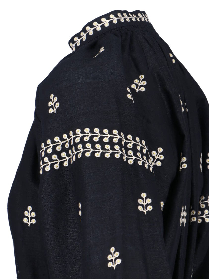 Isabel Marant Black Dress With Flattering Silhouette