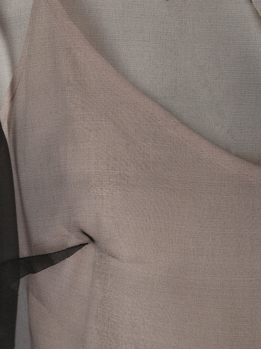 P.A.R.O.S.H. Sheer Black Silk Shirt