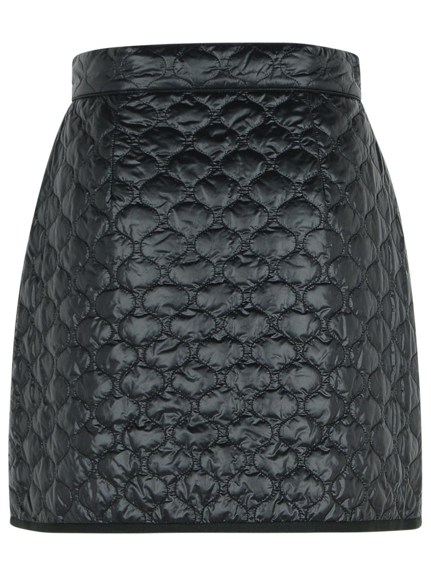Moncler Black Polyamide Skirt