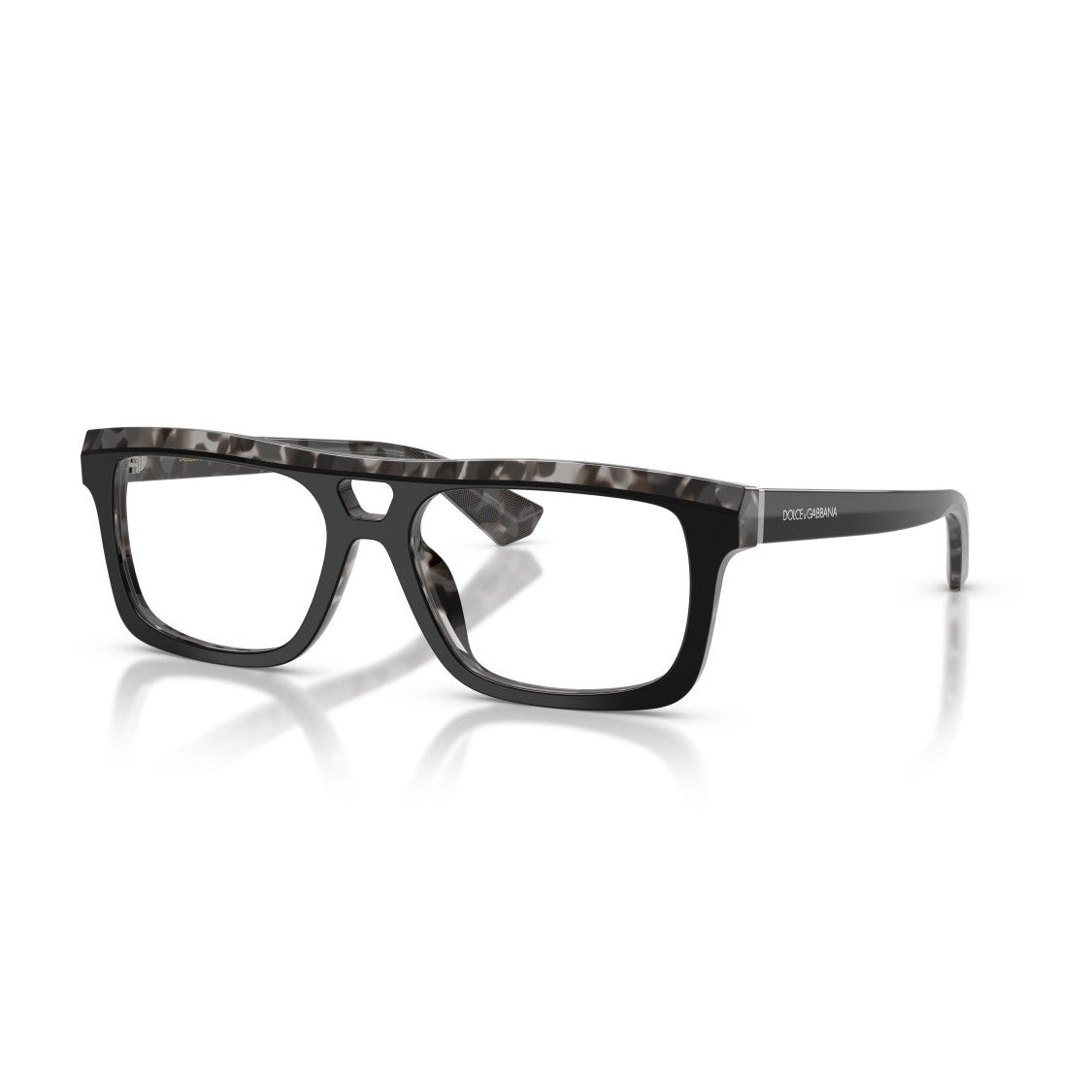 Dolce & Gabbana 0Dg3431 Bold Rectangular Frame Eyeglasses