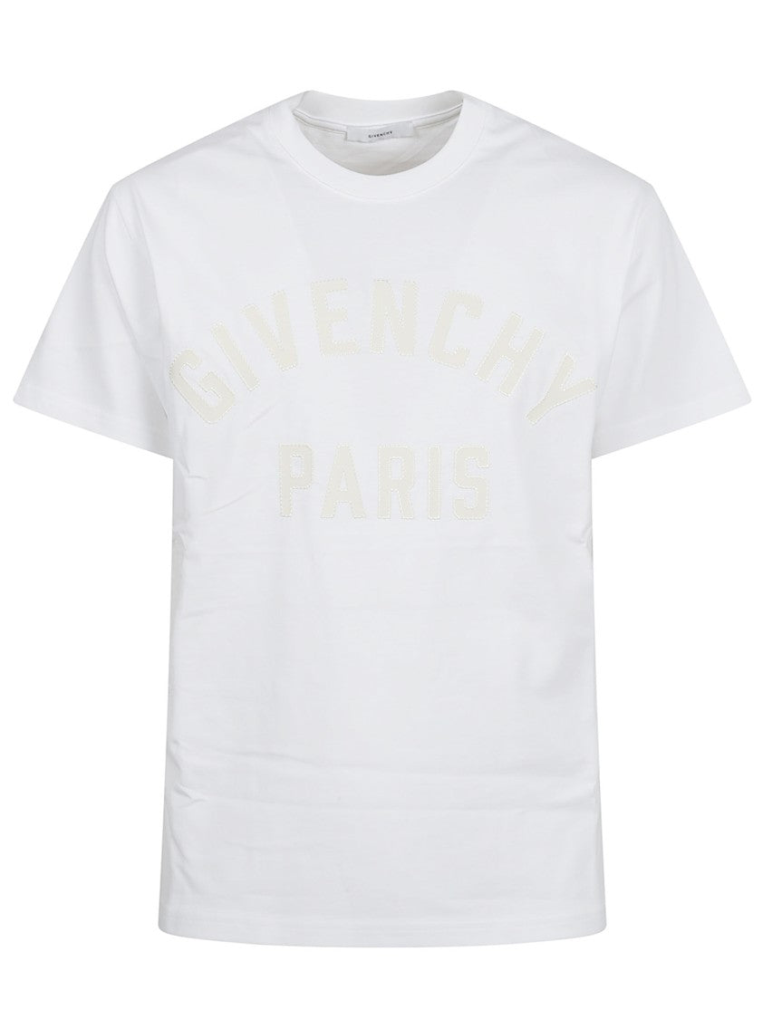 Givenchy Signature White Cotton Jersey T-Shirt