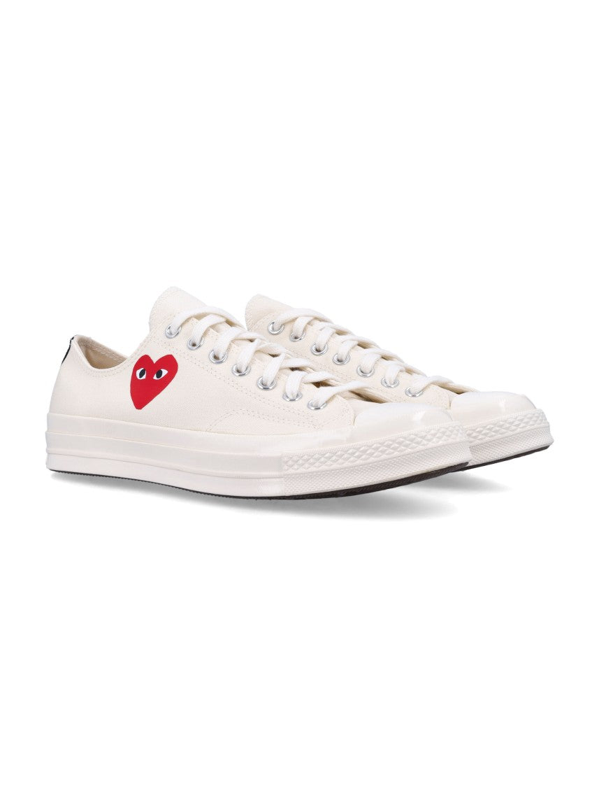 Comme Des Garçons X Converse Small Heart Low Top Sneakers