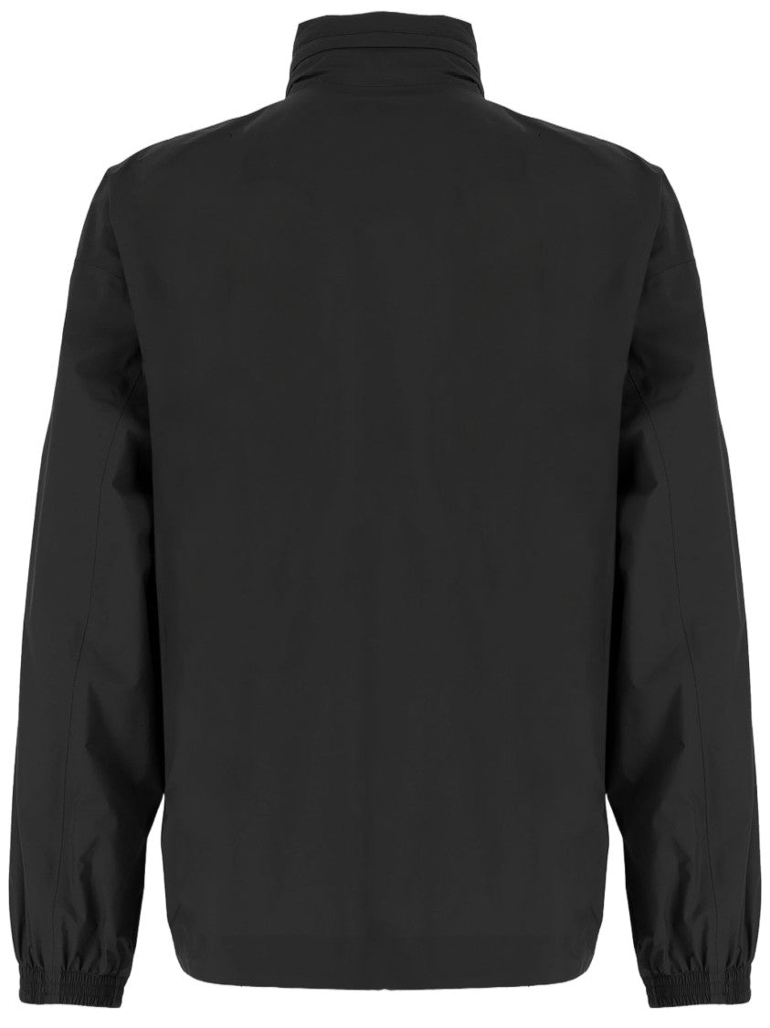 Save The Duck High Collar Black Nylon Jacket