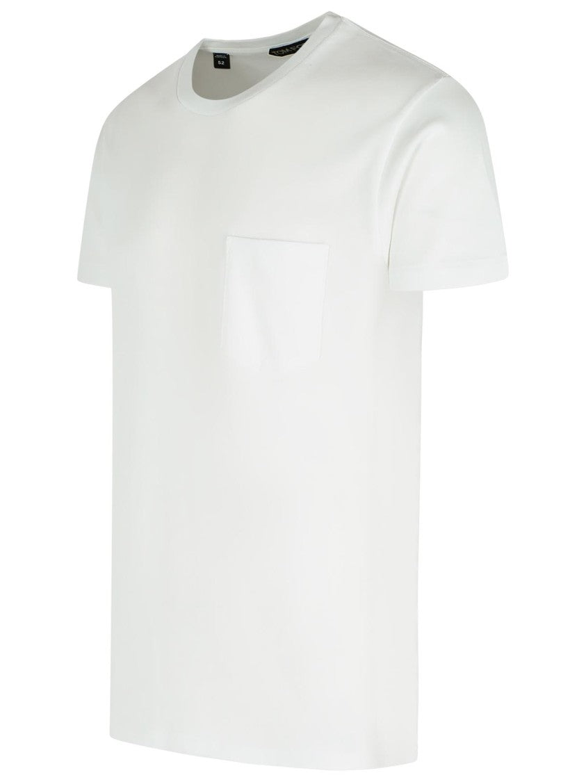 Tom Ford White Cotton T-Shirts
