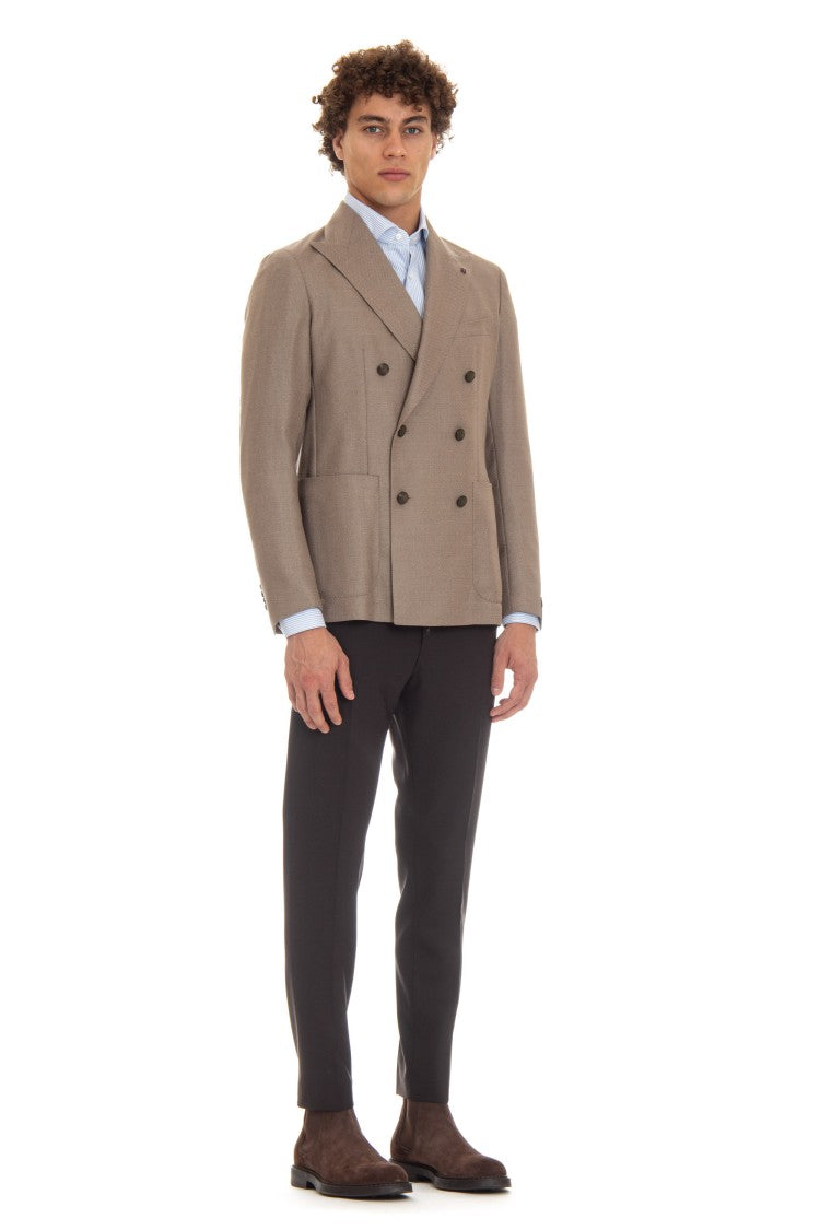 Tagliatore Textured Wool Super 100’S Montecarlo Jacket