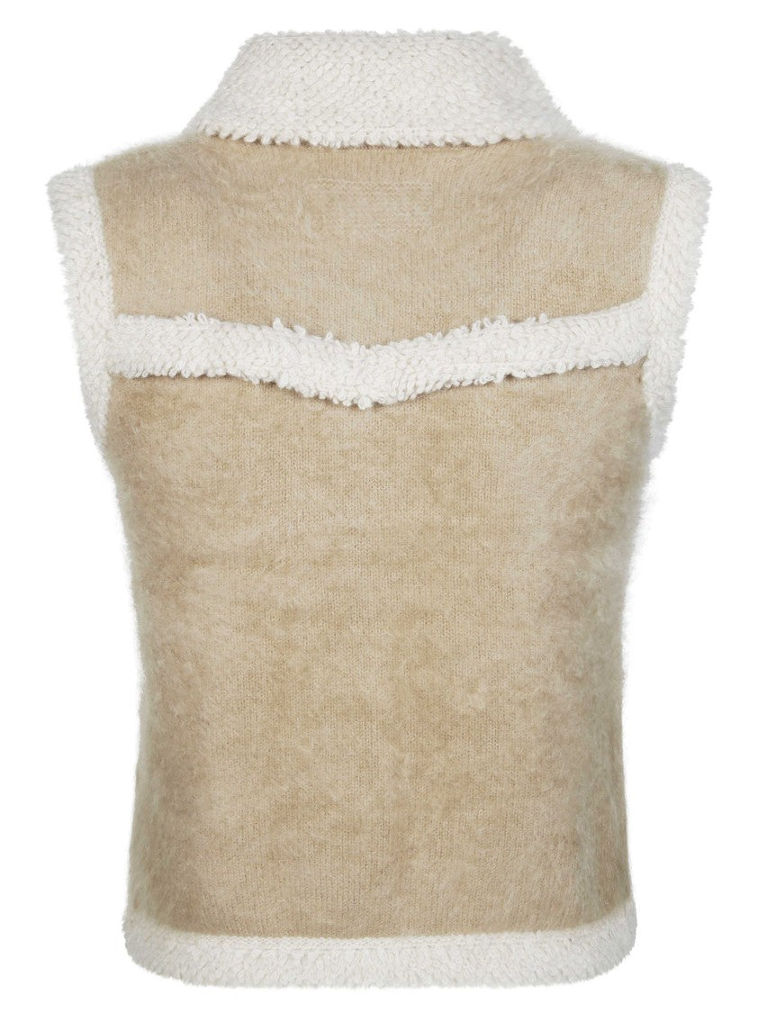 Guest In Residence Grizzly Wrangler Plush Cashmere Vest