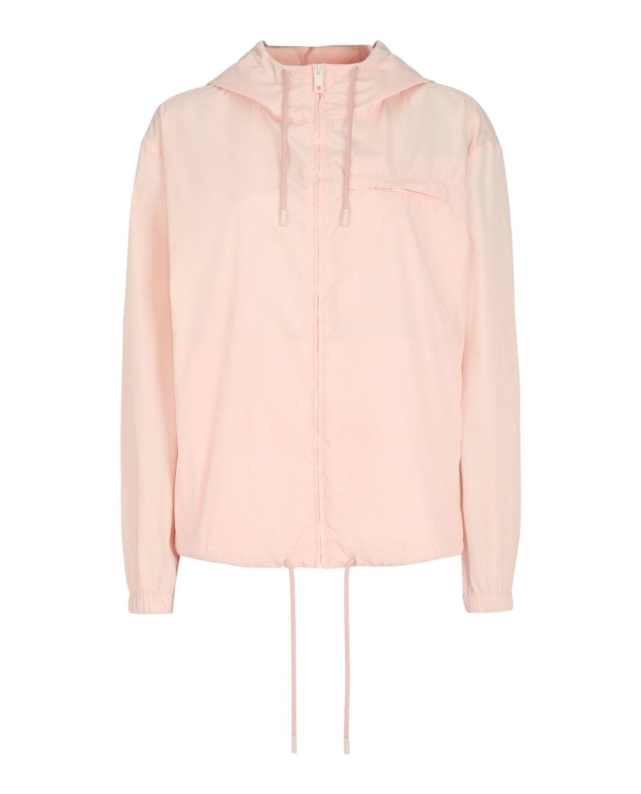 Bally Waterproof Hooded Raincoat With Multiple Pockets