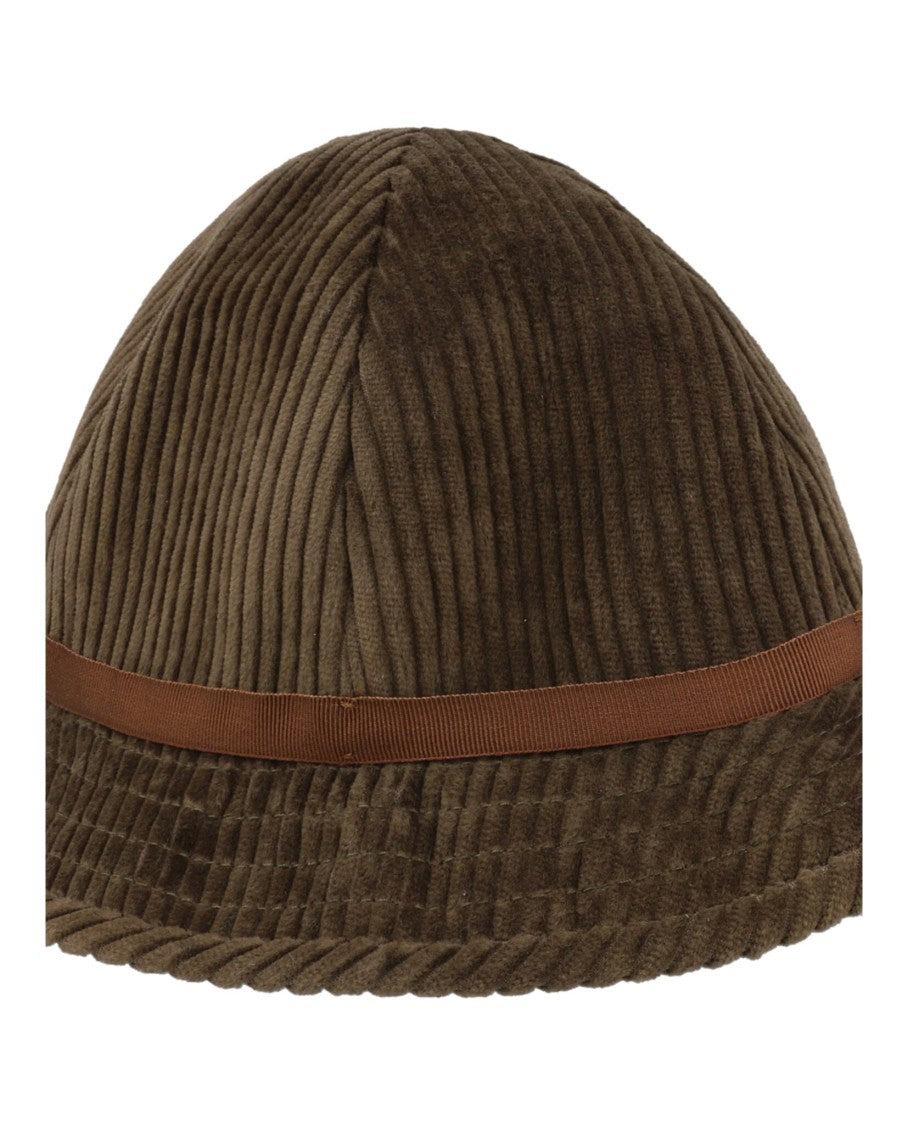 Gucci Corduroy Fedora