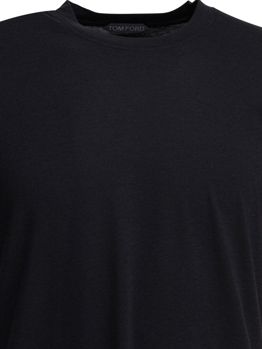 Tom Ford Lyocell And Cotton T-Shirt
