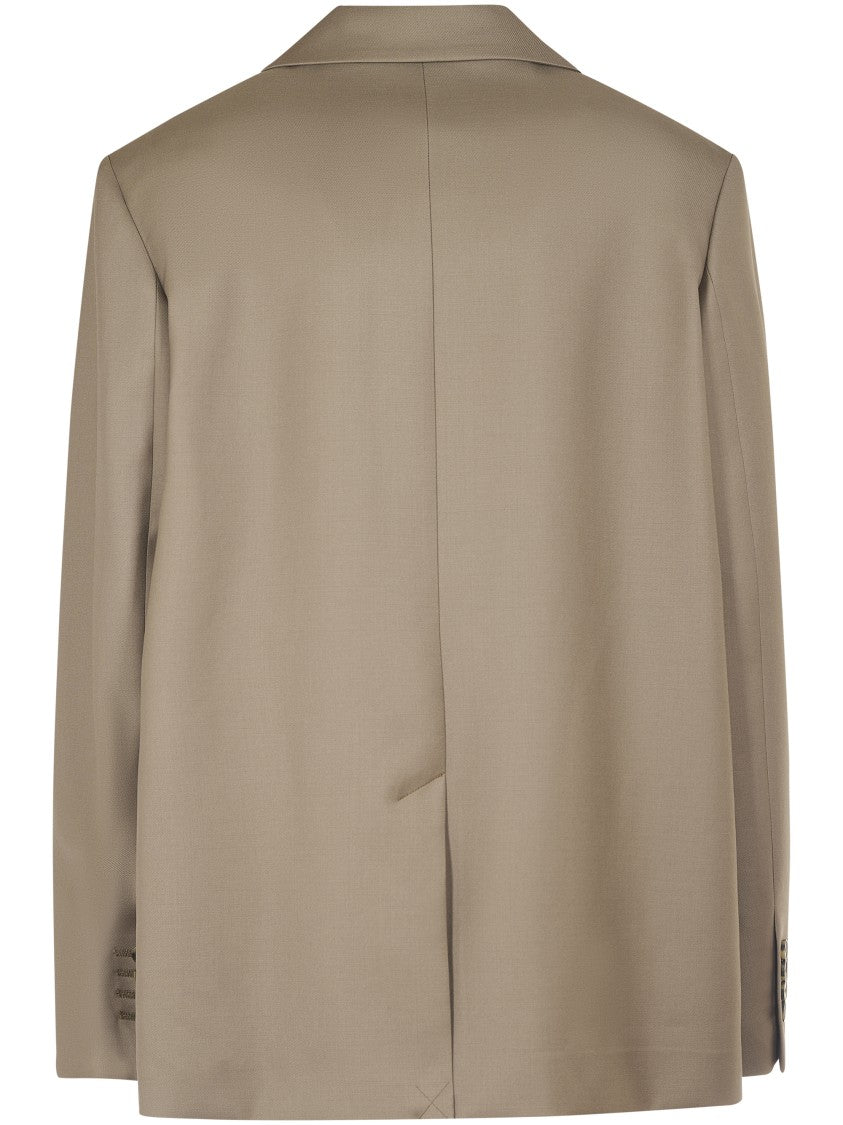 Loulou Studio Double-Breasted Tailored Jacket With Wide Lapels