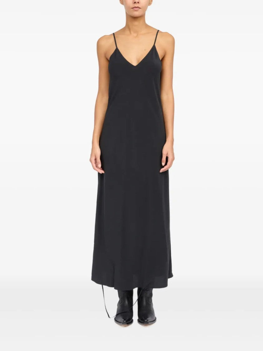Mm6 By Maison Margiela Silk Maxi Dress