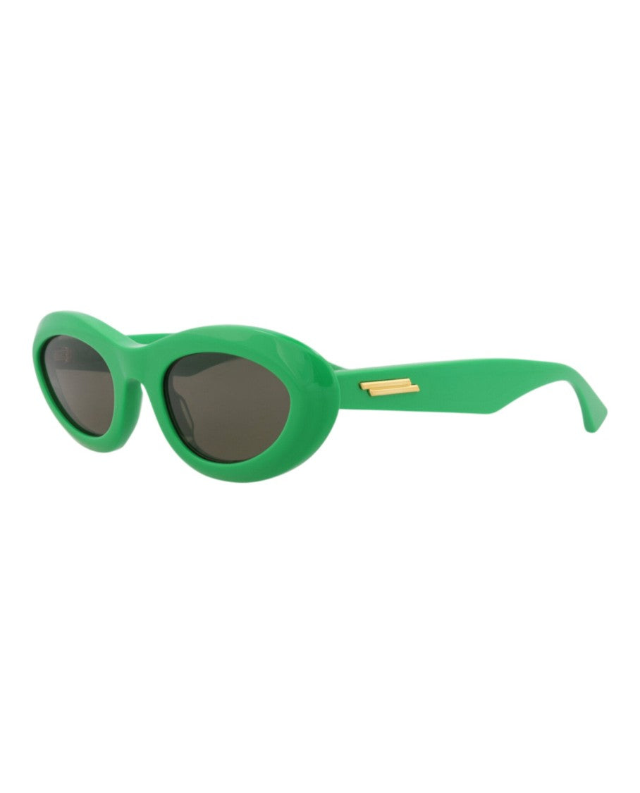Bottega Veneta Round-Frame Acetate Sunglasses