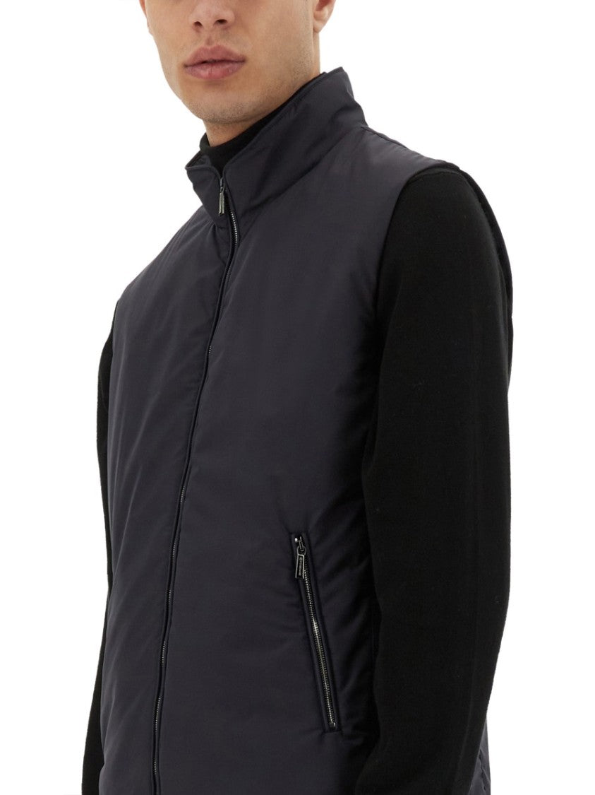 Moorer Neutrals Senio-Skt Sleeveless Padded Vest