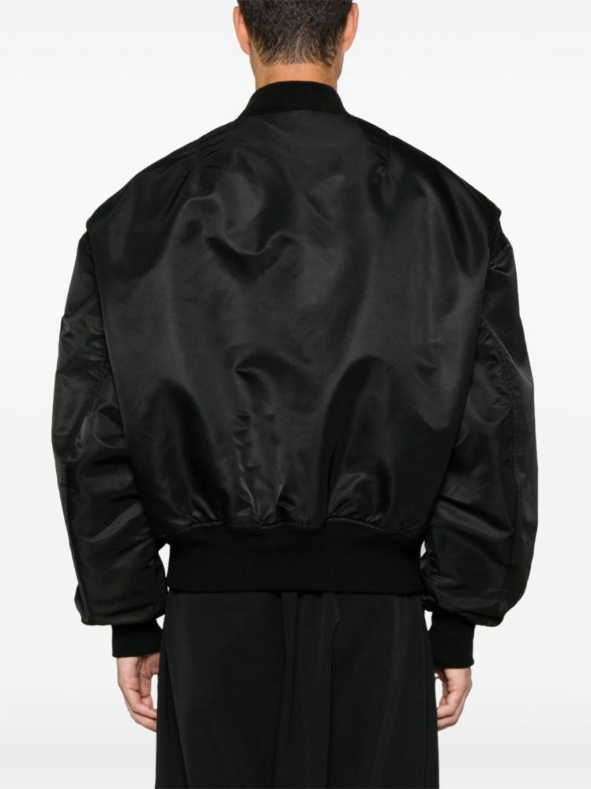 Entire Studios Bomber Jacket With Diamond-Quilted Interior And Utility Pockets
