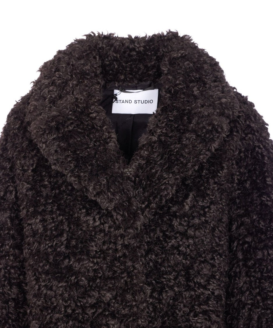 Stand Studio Curled Camille Cocoon Coat
