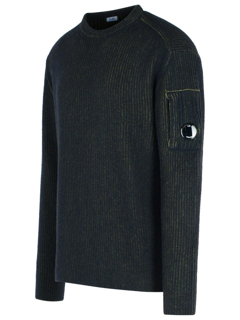 C.P. Company Green Wool Blend Sweater
