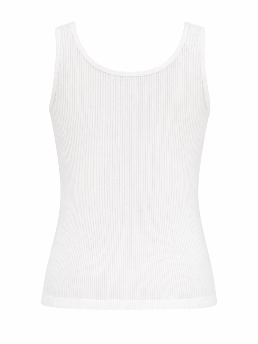 Chloé Slim Fit Ribbed Cotton Tank Top
