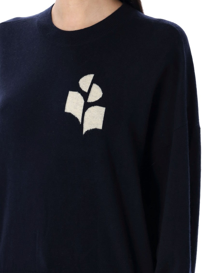 Isabel Marant Étoile Marisans Relaxed Fit Cotton-Wool Blend Sweater