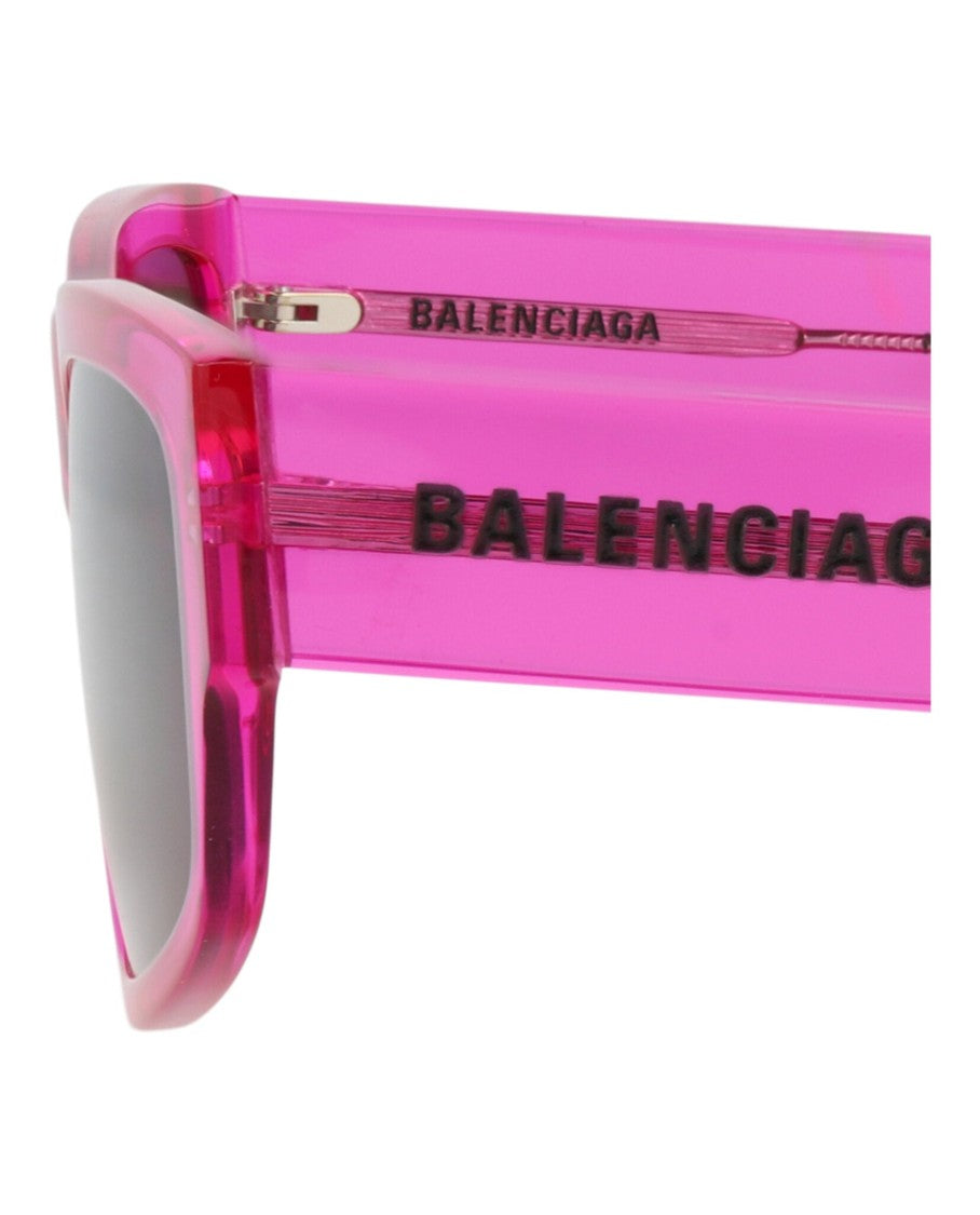 Balenciaga Square-Frame Recycled Acetate Sunglasses