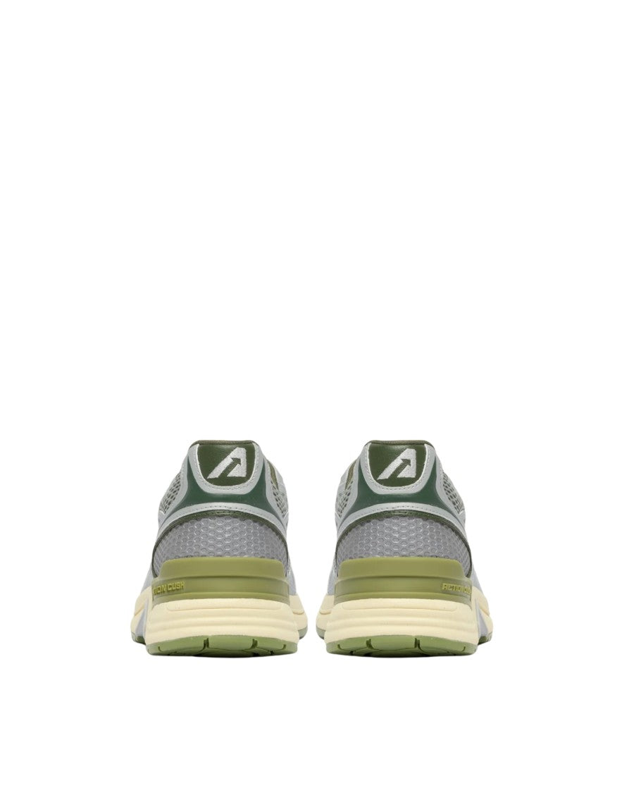 Autry Hyperway Men’S Silver/Sea Grass Sneakers