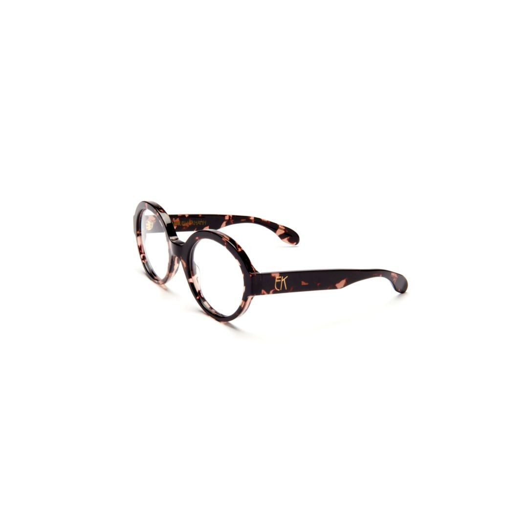 Emmanuelle Khanh 1522 430 Eclat Rose - F Round Tortoiseshell Frame Sunglasses
