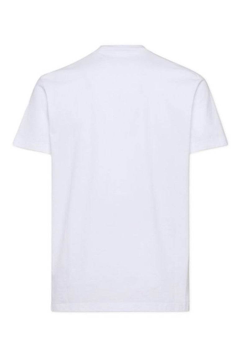 Dsquared2 White Cotton T-Shirt