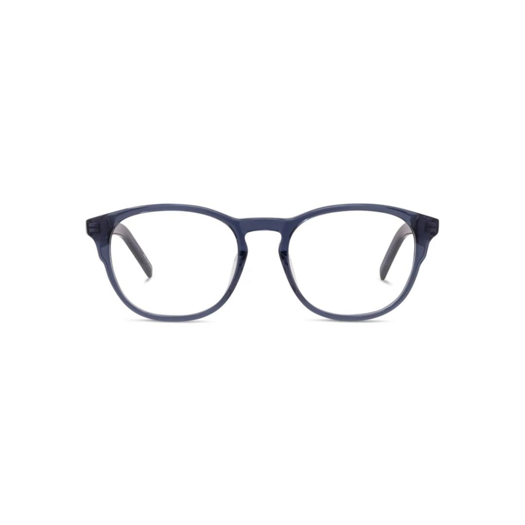Givenchy Gv50019i Rounded Frame Eyeglasses With Keyhole Bridge